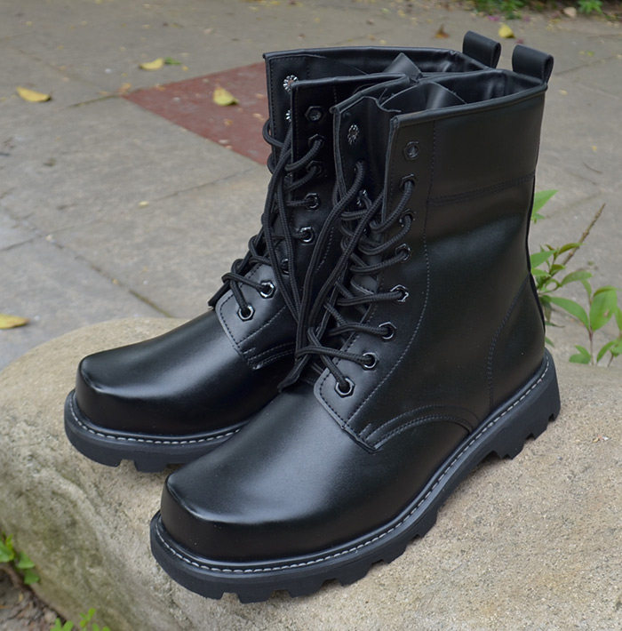 Bottes militaires en cuir - porter - Ref 1402020 Image 16