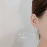 Маленькие невидимые универсальные серьги подходит для мужчин и женщин, простой и элегантный дизайн, серебро 925 пробы