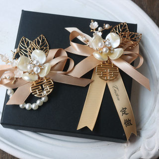 Новый свадебный корсаж в китайском стиле, элегантный и качественный.