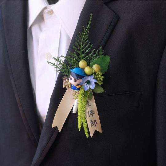 Guest brooch, business event, groomsmen, bridesmaids brooch