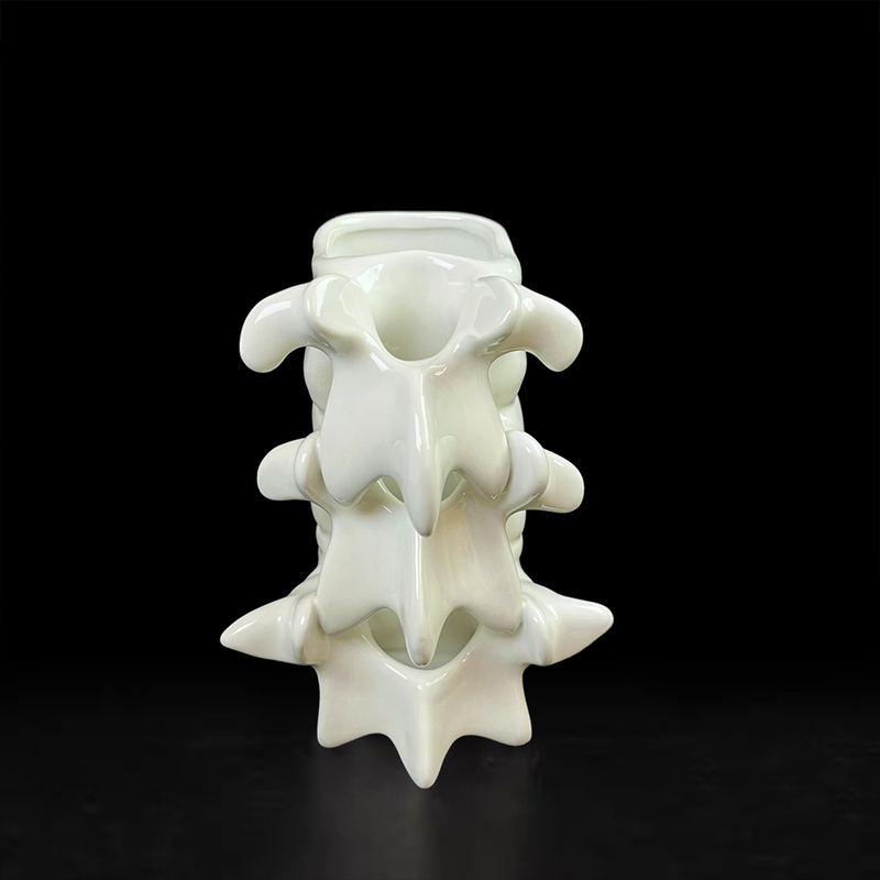 Exported Foreign Trade Bargain Items: Spine-Shaped Coffee Cup, Creative Ceramic Water Cup, Bone-Shaped Vase Ornament, Unique Gift for Doctors Exported Foreign Trade Bargain Items: Spine-Shaped Coffee Cup, Creative Ceramic Water Cup, Bone-Shaped Vase Ornament, Unique Gift for Doctors