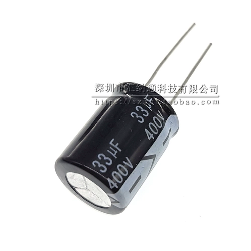 400V Прямая плавка алюминиевый электролитический конденсатор 22UF 33UF 47UF 68UF 100UF 150UF/400V