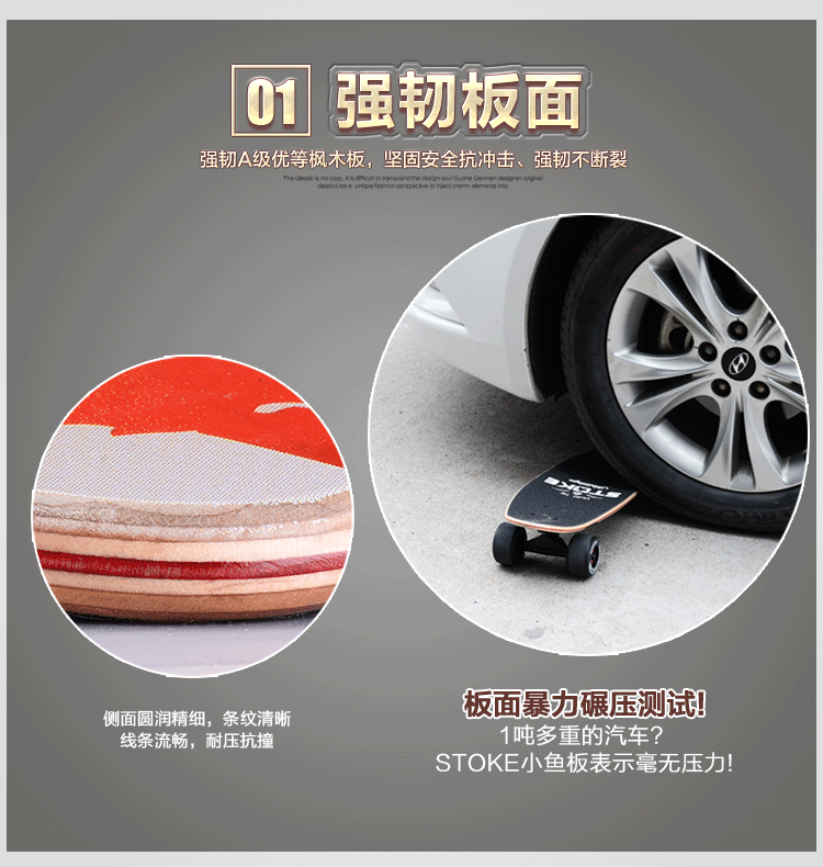 Skateboard pour homme femme STOKE - Ref 2600751 Image 16