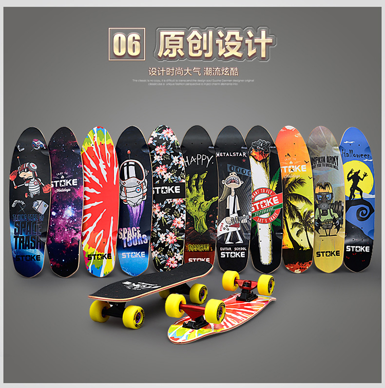 Skateboard pour homme femme STOKE - Ref 2600751 Image 21