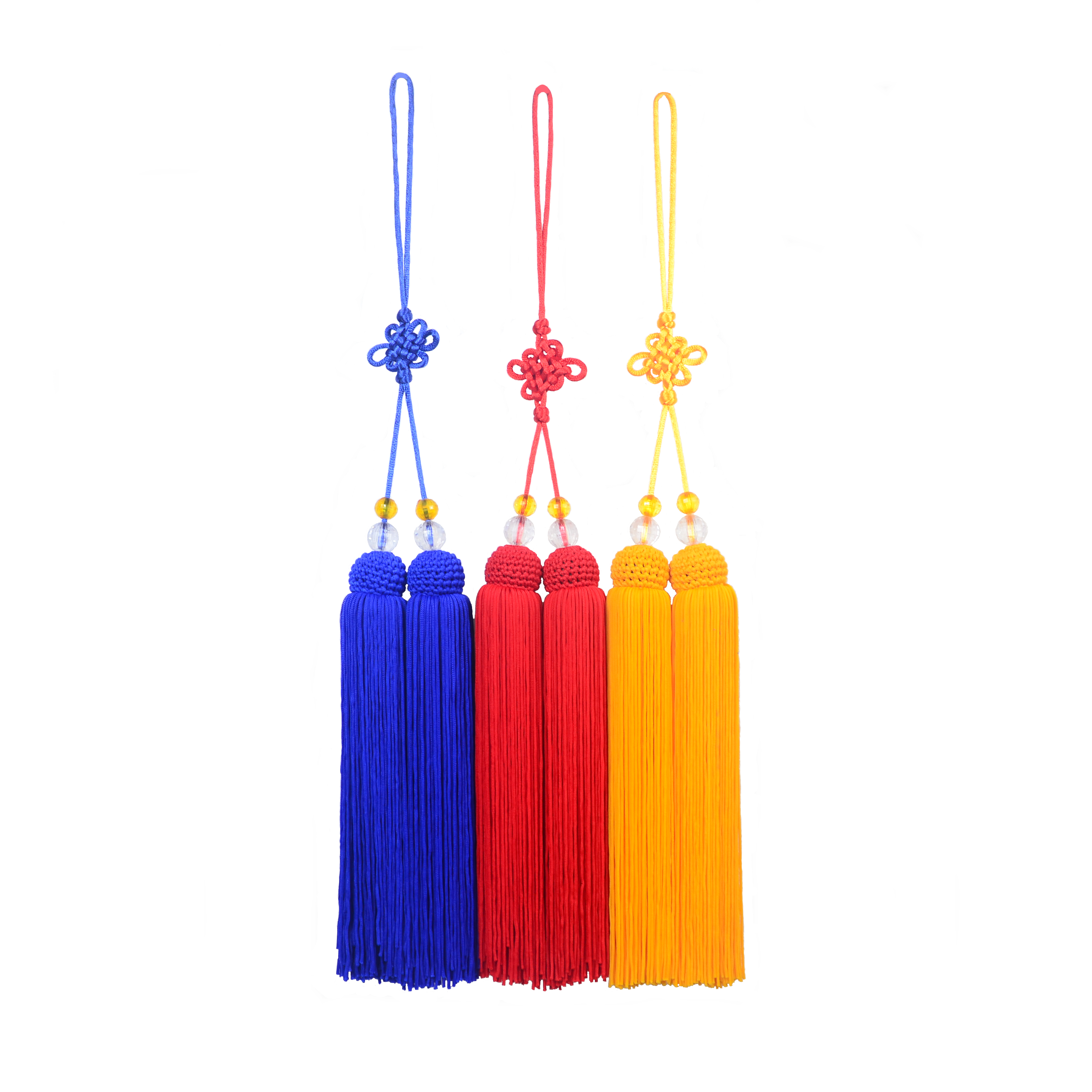 Special offer ice silk Taiji sword spike short spike medium spike long spike two-color spike three-color spike sword pendant