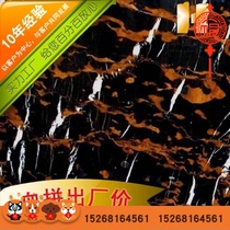 Black Golden Flower Table Jazz White Flower Guangxi White Natural Marble Slabs Stone Mesa Line Guest Restaurant Mask