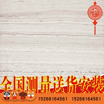 White wood grain countertop jazz white flower natural marble slab big flower white countertop line Guest restaurant mask