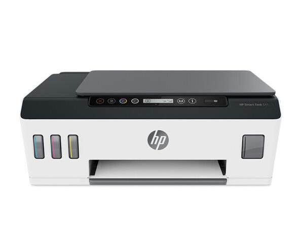 Hewlett-Packard (HP) Smart Tank 511 Continuous Ink Supply System Wireless Printer All Color Printing Photocopying Scanning