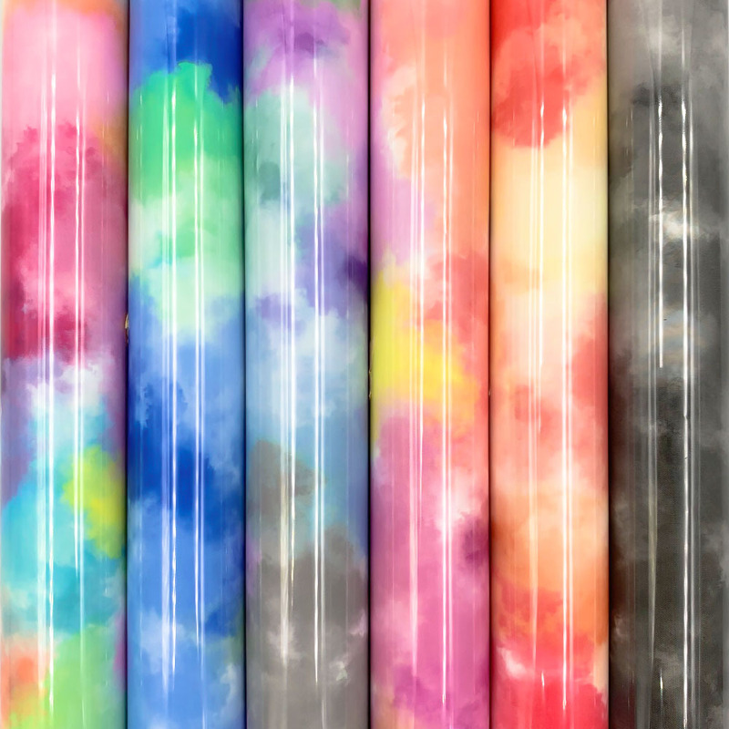 Export Quality Rainbow Cloud Heat Transfer Htv Lettering Film Heat Transfer Clothing Iron-On Film