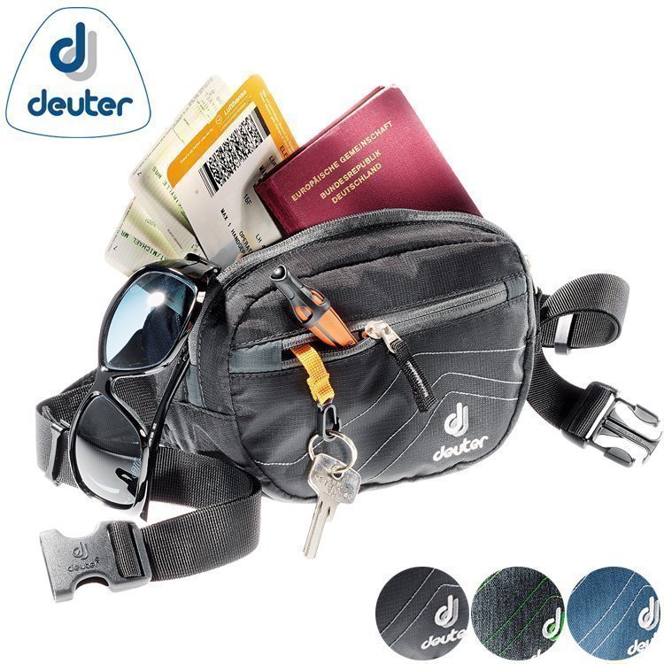 Imported German deuter outdoor sports leisure travel multi-compartment multi-compartment multi-compartment mobile phone belt bag wallet