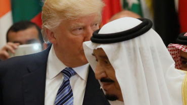 特朗普总统说沙特国王与失踪的记者无关，油价回落