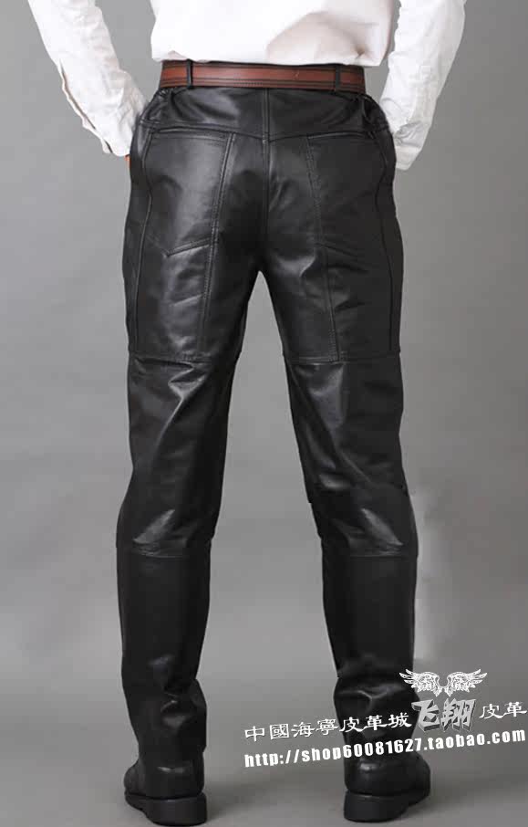 Pantalon cuir homme pantalons fuselés - Ref 1493082 Image 15