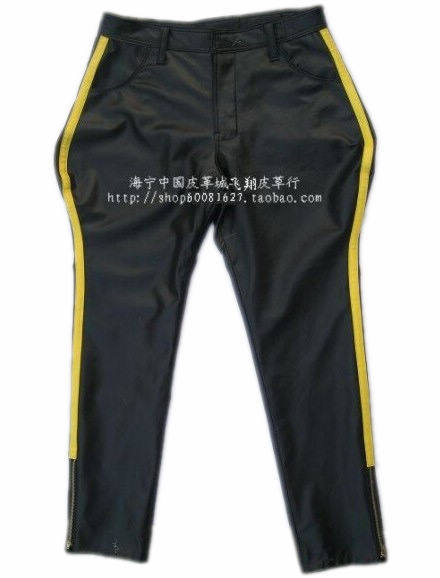 Pantalon cuir homme pantalons fuselés FENGHUA - Ref 1491771 Image 12