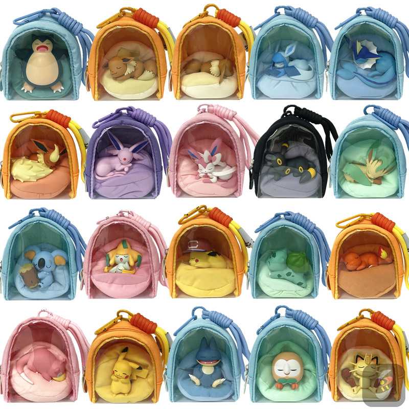 Pokémon DIY Sofa Sleeping Position Pendant Backpack Style Ornament Fairy Eevee Kirby Jirachi Trendy Toy Pokémon DIY Sofa Sleeping Position Pendant Backpack Style Ornament Fairy Eevee Kirby Jirachi Trendy Toy