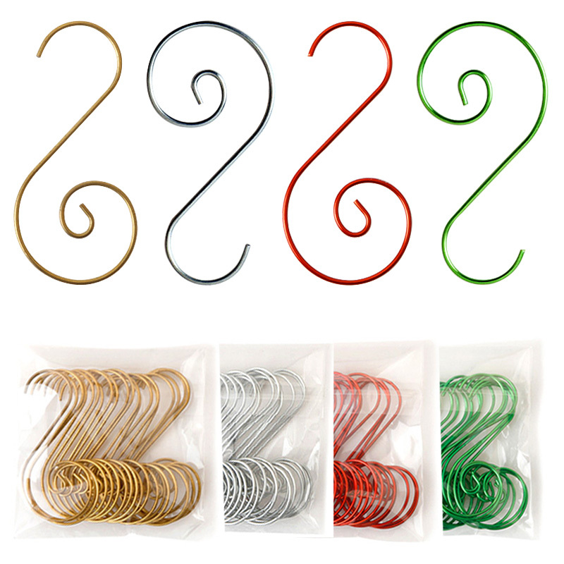 Christmas Hooks, Christmas Tree Decoration Hooks, Spring Festival Lantern Hooks, Holiday Party Decoration Small Hooks, S Hooks Christmas Hooks, Christmas Tree Decoration Hooks, Spring Festival Lantern Hooks, Holiday Party Decoration Small Hooks, S Hooks