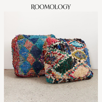 Yi Menglings same style Moroccan imported hand-woven wool cotton Bohemian cushions and living room futons