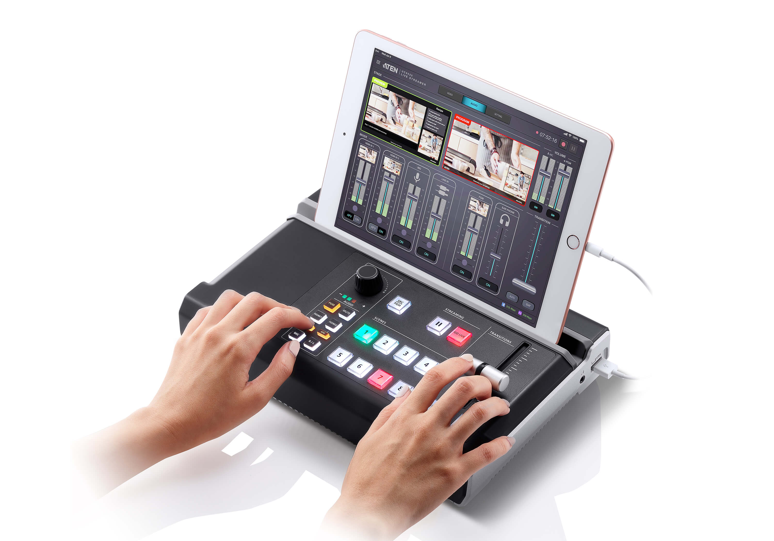 ATEN NEW GOODS LINE UC9020 StreamLIVE™ HD Multifunction Live Machine with tax 