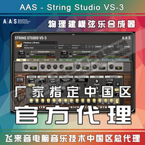Genuine AAS String Studio VS-3 Physical Modeling String Synthesizer Arranger Sound Plug-in Sound Source