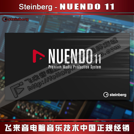 Steinberg Nuendo 11 Arrangement and Recording DAW Music Workstation Software Boxed