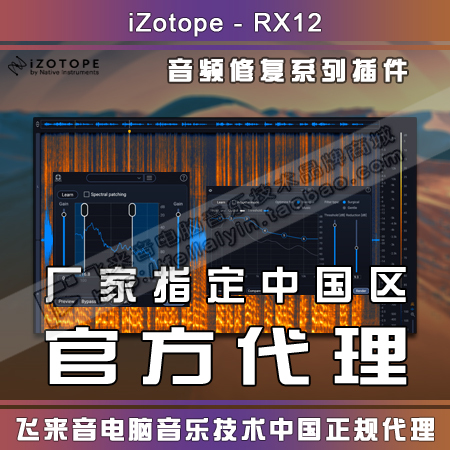 Authentic Izotope Rx12 Audio Repair, Vocal Silencing, Separation, Noise Reduction, Post-Processing Effect Software Plug-In