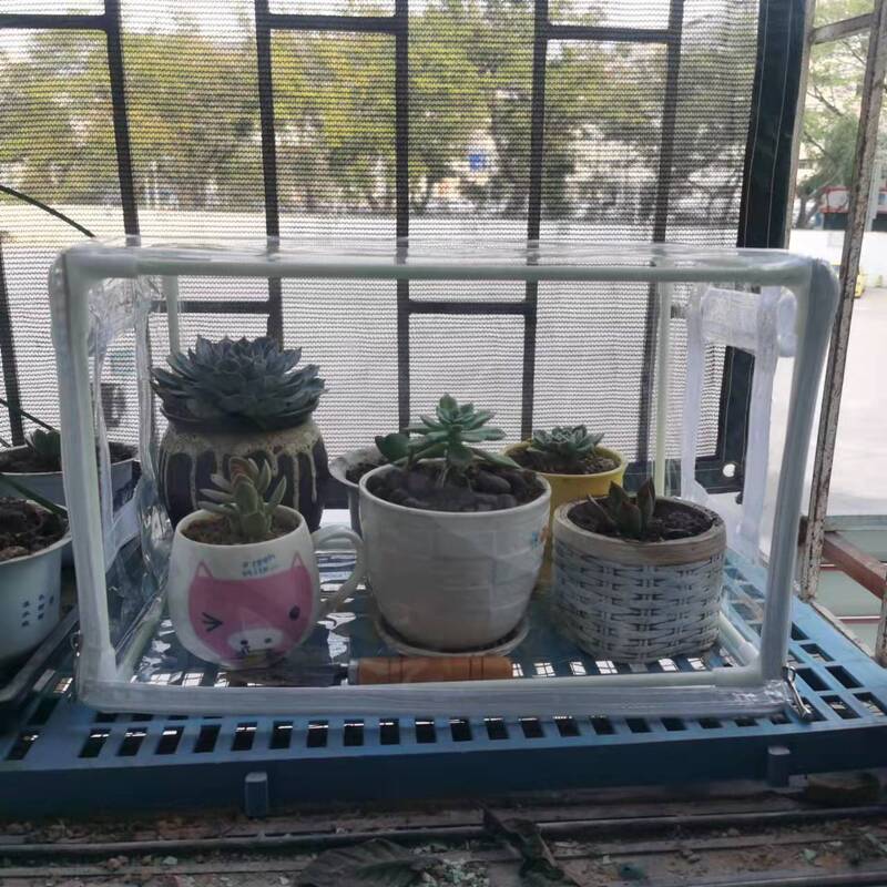 New Greenhouse Small Flower Tent, Rainproof and Sunproof, Suitable for Succulent Plants, Insulation and Warmth Preservation Tent, Seedling Rack, Transparent Film, Greenhouse Film