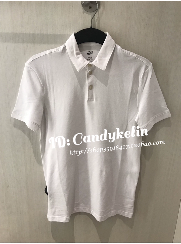 Quần POLO tay ngắn HM H & M nam quầy hàng chính hãng trong nước 2019 kinh doanh mới để làm việc - Polo