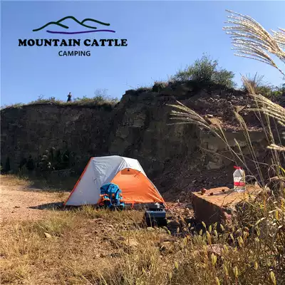 Shan Niu double three-season double-layer ultra-light tent outdoor anti-rain alpine aluminum pole camping camping Huba tent