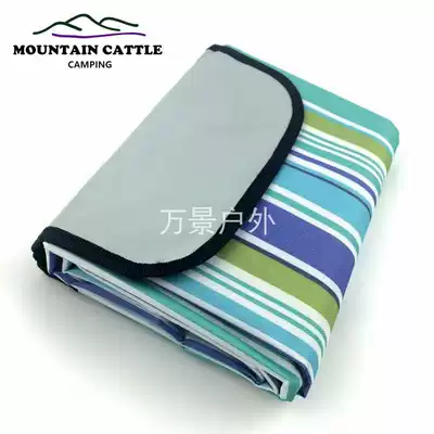 Mountain cow 600D Oxford cloth picnic mat cloth blanket spring outing outdoor equipment camping thickened waterproof beach mat moisture-proof