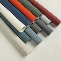 Five waterproof tide anti-fouling anti-wrinkle flame retardant diatom mud seamless wall cloth living room dark gray blue pure white orange background wall cloth