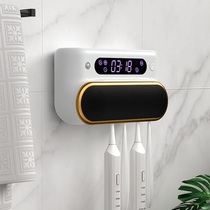 UV sterilization toothbrush disinfector drying air drying intelligent electric toilet shelf hanging hole-free