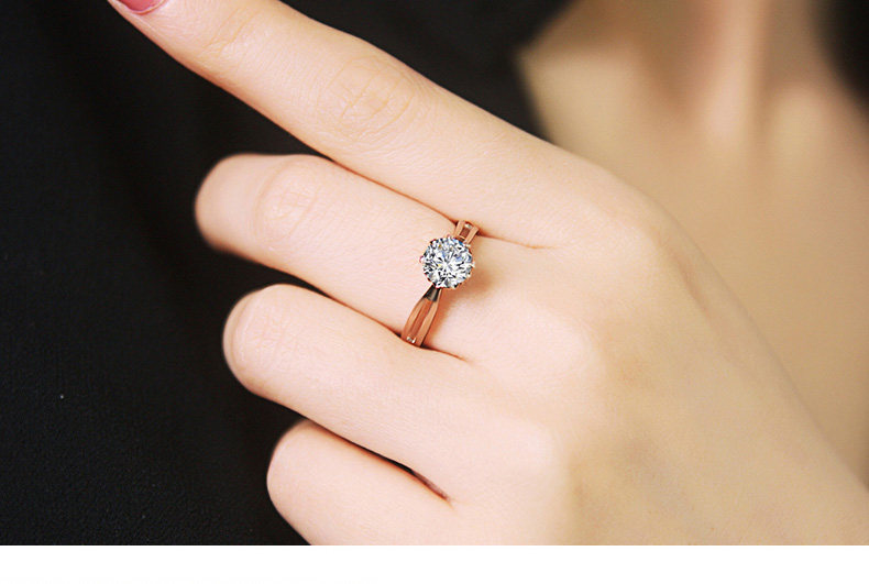 Bague Femme IAMPXIN   en Zircone synthetique strass - Ref 3088833 Image 16