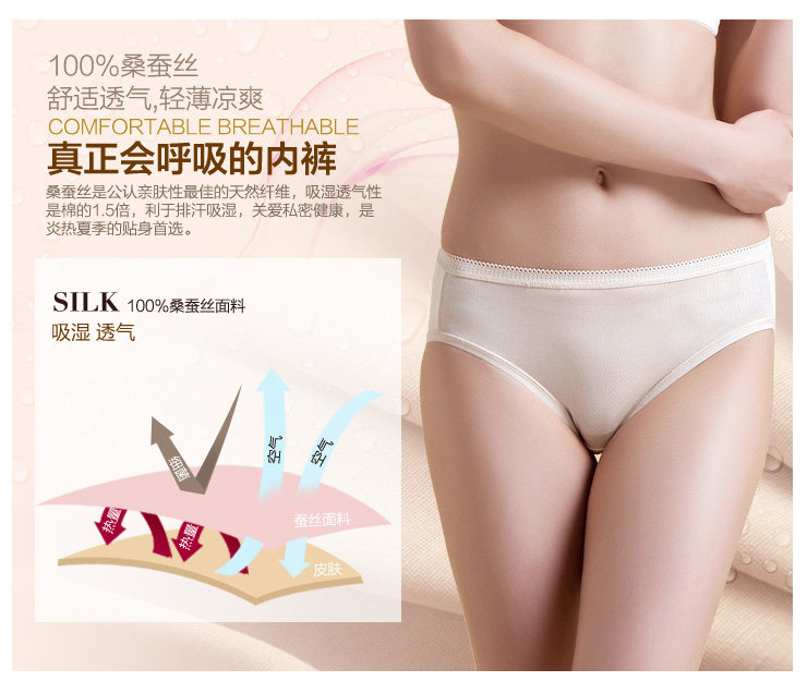 Slip jeunesse NZF3B212 en soie - Ref 642363 Image 7