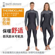 Fourth Element The fourth Element new neutral buoyancy mens and womens wetsuits one-piece long-sleeved long-sleeved diving