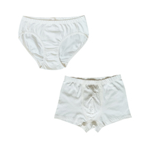 Old batch small Watts underpants Benmi white Organic Cotton Woven Percentily Cotton Full Adult Male Lady Thin