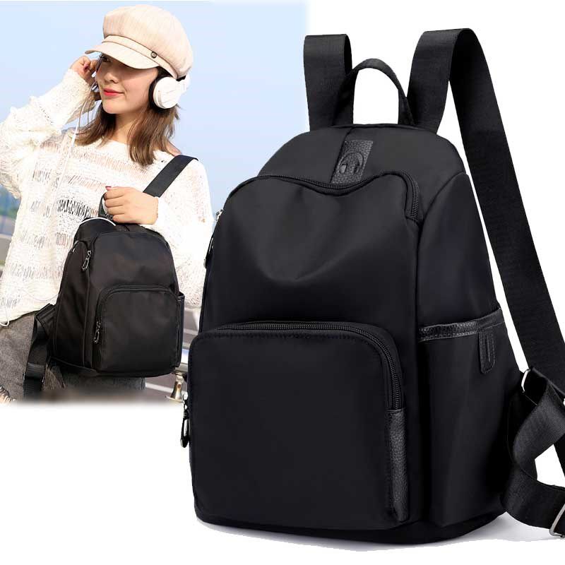 Hong Kong Oxford cloth shoulder bag female 2022 trendy Korean version school bag versatile fashion canvas female bag waterproof small backpack