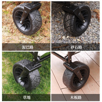 5ZV7 folding trolley stall shopping express trolley vegetable cart portable camp picnic camping trolley