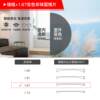 High-end vision men's semi-electric frame radiation-proof glasses flat mirror full-frame mirror-colored myopia glasses without degree near-sightedness brain protection