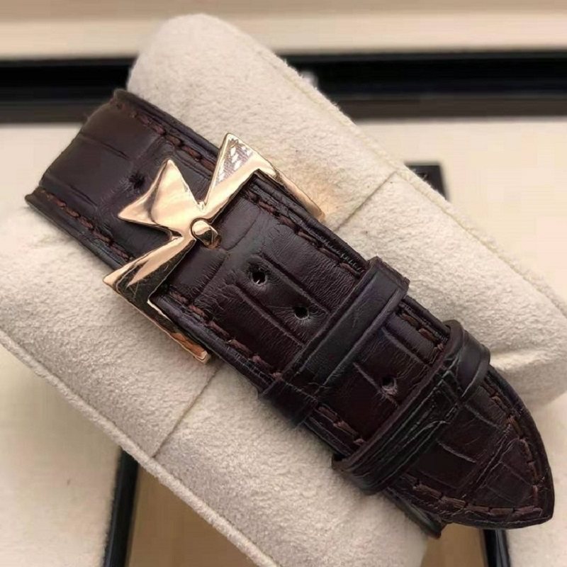 5折起拍[9.5新]公价213000江诗丹顿18k玫瑰金自动机械男表87172