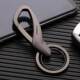 German High-End Keychain 2026 New Model Simple and Creative Car Waist-Hanging Double-Ring Metal Anti-Lost Keychain Pendant