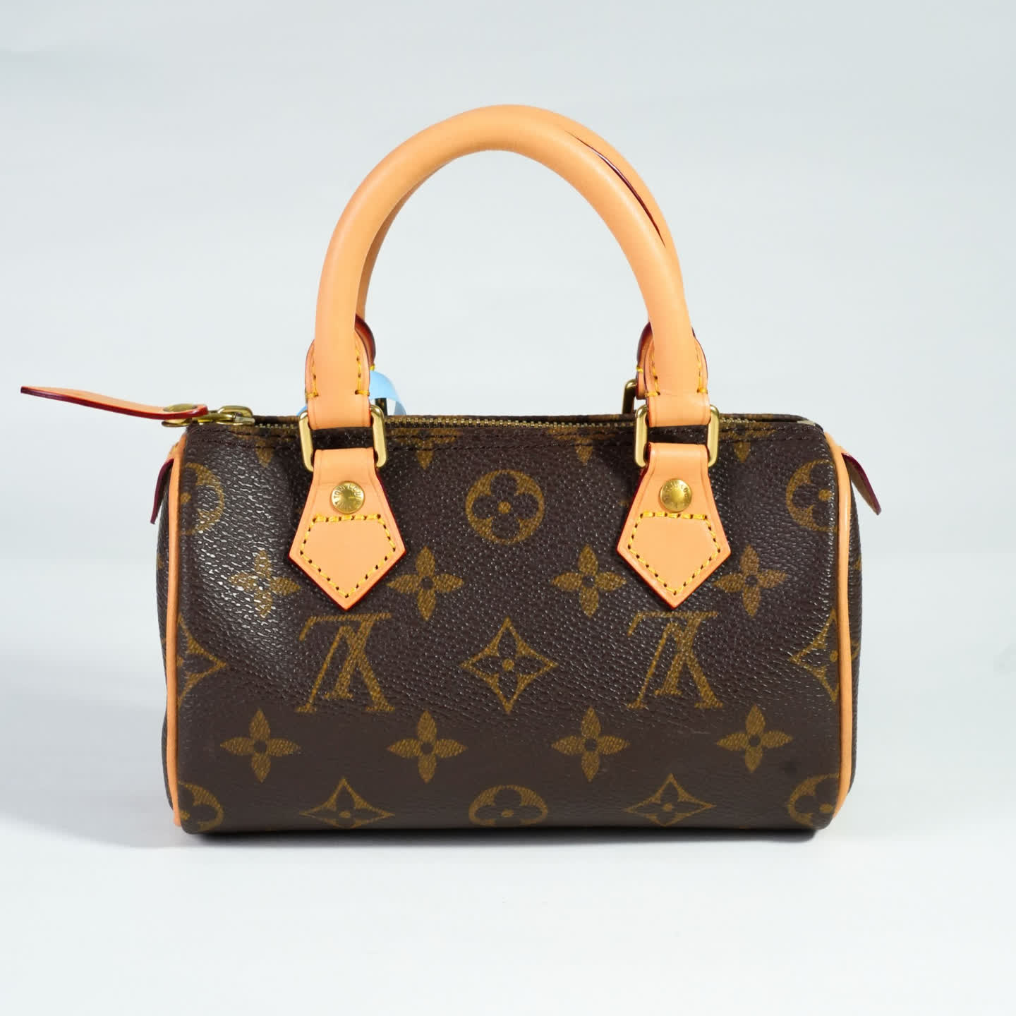 Сумка через плечо (Louis Vuitton) монограммный холст, компактная 23×10×14,95 см, вариант с растаной кожей