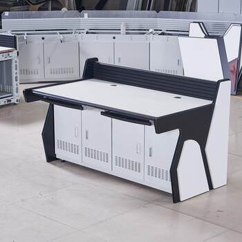 Hebei security monitoring equipment console manufacturer command center dispatch work console flat multi-joint seat
