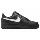 [Рекомендуется] Износостойкие кроссовки Nike Air Force 1 с низким берцем для мужчин и женщин в одном черно-белом цвете. mini 1