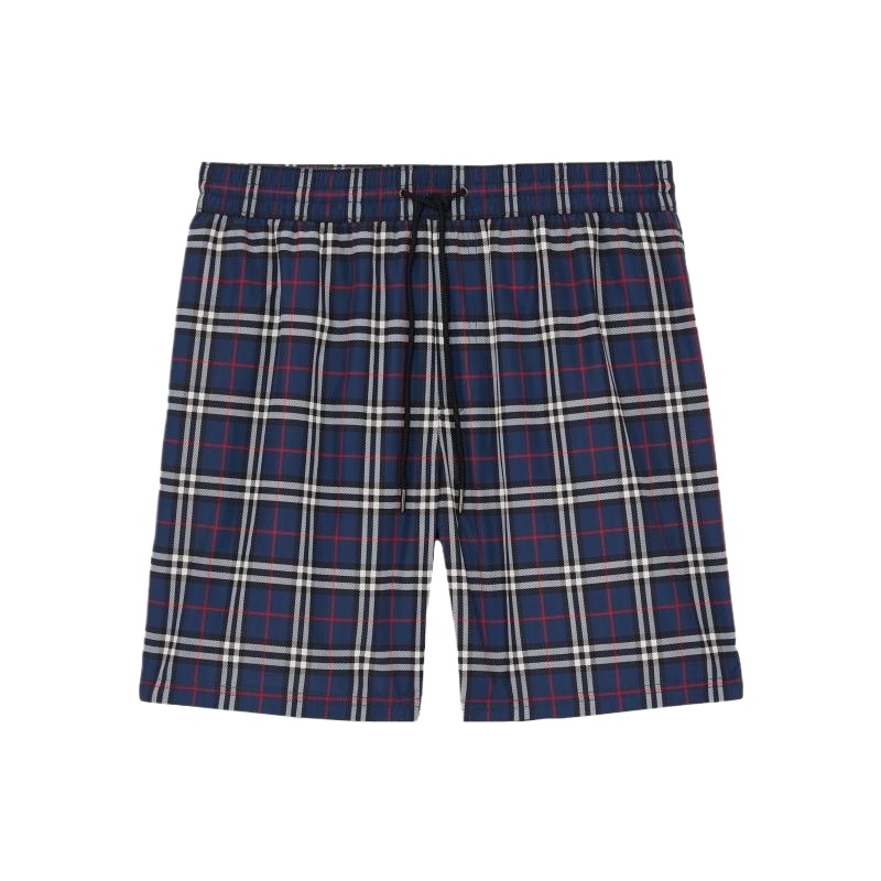Burberry 经典格纹沙滩短裤 男款 藏蓝色 送礼推荐   送男友