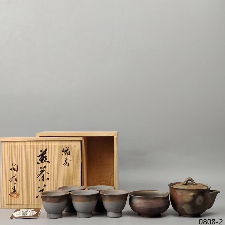 備前焼　煎茶器　陶峰造 Yahoo!オークション -「備前焼 木村陶峰」の落札相場・落札価格