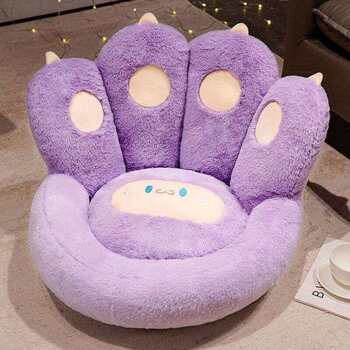 Lazy person sitting on the pillow bedroom home futon floor cat claw soft cushion cushion floor q3y tatami bay window balcony