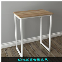 Small square table height 80cm long 60cm wide 40cm small table height 80cm writing table 50cm small mini desk dormitory single