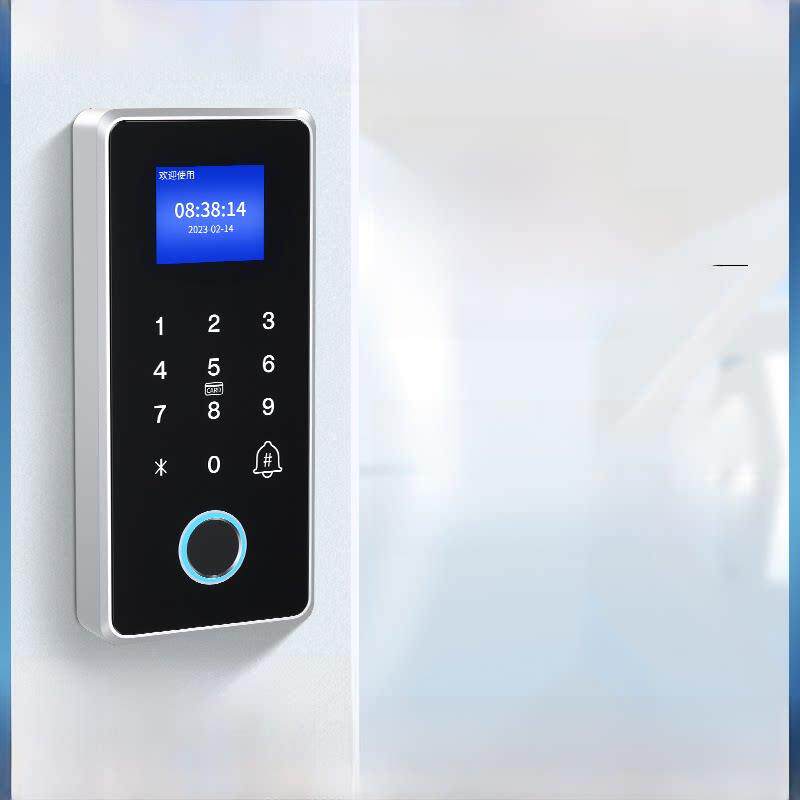 An Chengtai waterproof fingerprint access control system all-in-one attendance password swipe card magnetic electronic electronic control electromagnetic lock