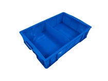 Two large plastic work material compartment turnover box parts box storage box screw box 596 mother material box thickened