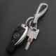 German High-End Keychain 2026 New Model Simple and Creative Car Waist-Hanging Double-Ring Metal Anti-Lost Keychain Pendant