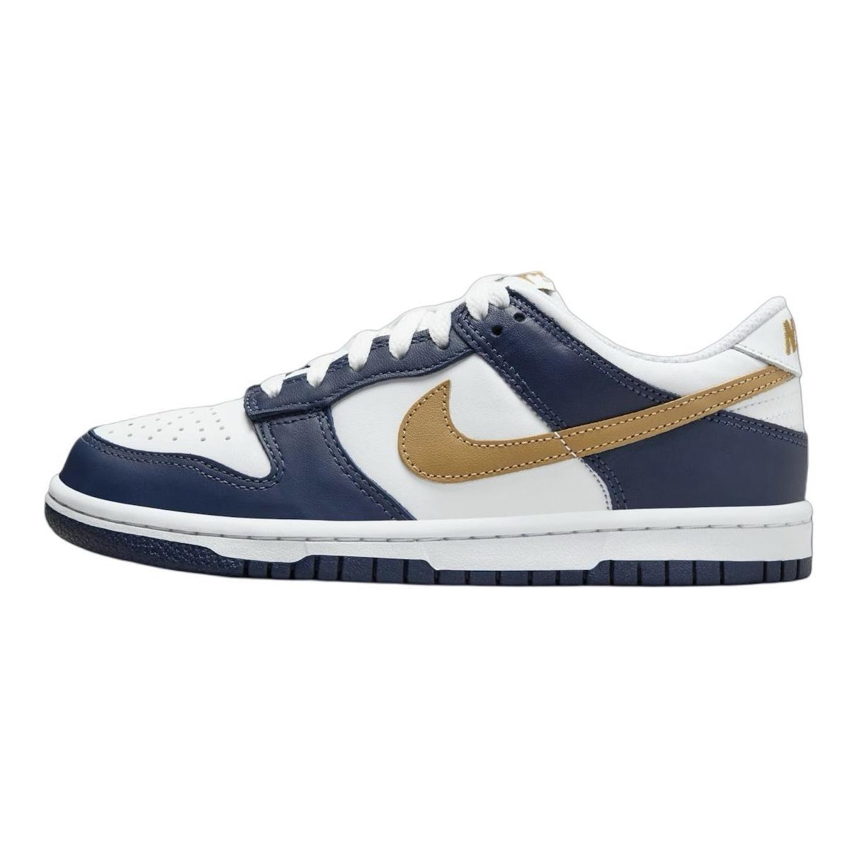 Nike Dunk Low GS“Olympic”舒适耐用  低帮 儿童板鞋 白蓝